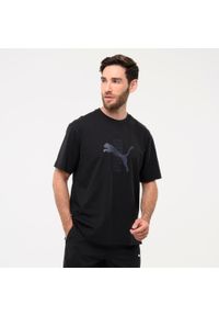 Decathlon - Koszulka z krótkim rękawem męska Puma Gym & Pilates. Materiał: bawełna. Długość rękawa: krótki rękaw. Długość: krótkie. Sport: joga i pilates