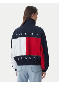 Tommy Jeans Kurtka przejściowa Flag DW0DW22914 Granatowy Regular Fit. Kolor: niebieski. Materiał: syntetyk #6