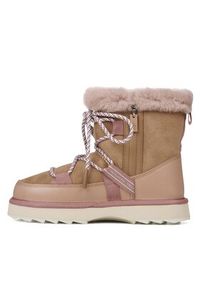 EMU Australia Śniegowce Blurred W12641 Beżowy. Kolor: beżowy #4