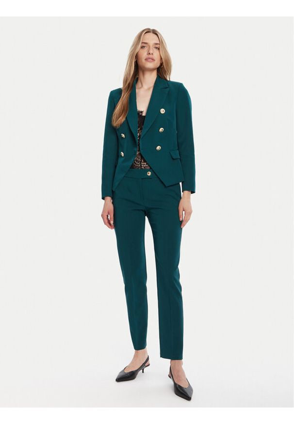 Rinascimento Chinosy CFC0126225003 Zielony Slim Fit. Kolor: zielony. Materiał: syntetyk