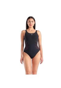 Damski kostium kąpielowy 1-częściowy Arena Isa Squared Back C Cup. Kolor: czarny #1