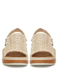 Rieker Sandały CEO-62741-60 Beżowy. Kolor: beżowy. Materiał: materiał #5