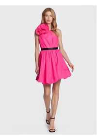 Pinko Sukienka koktajlowa Cefalonia 100332 Y3LE Różowy Regular Fit. Kolor: różowy. Materiał: syntetyk. Styl: wizytowy