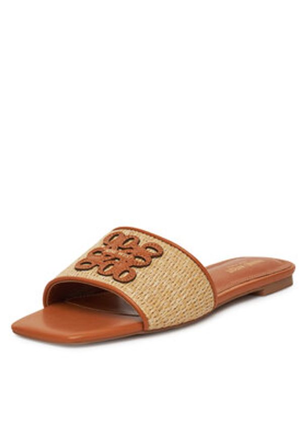 Nine West Klapki SMRL393661 Beżowy. Kolor: beżowy. Materiał: syntetyk