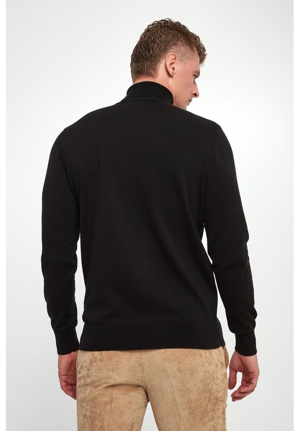 Karl Lagerfeld - Golf męski KARL LAGERFELD. Typ kołnierza: golf