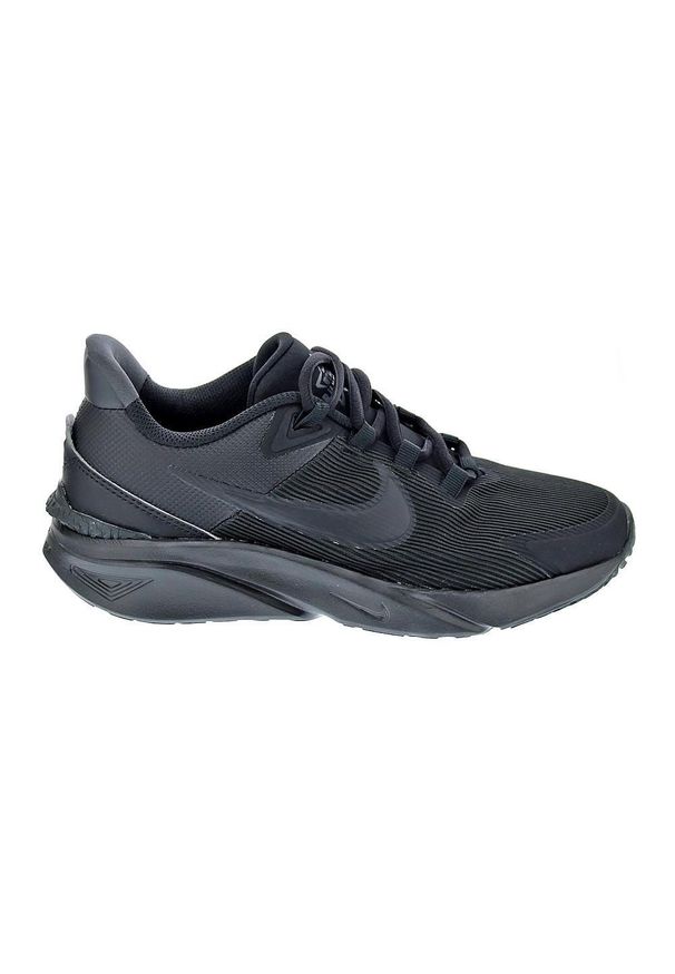 Nike - OBUWIE BUTY sporotwe NIKE Star Runner 4 DX7615-002 czarne damskie lekkie 39. Kolor: czarny. Sport: turystyka piesza, fitness