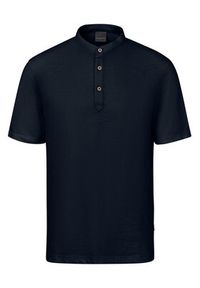 Bugatti Polo 8150-75021C Niebieski Regular Fit. Typ kołnierza: polo. Kolor: niebieski. Materiał: bawełna #4
