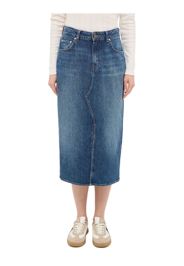Damska Spódnica Maxi Mustang Style Eureka Denim Skirt Denim Blue 1016941 5000 582. Materiał: denim