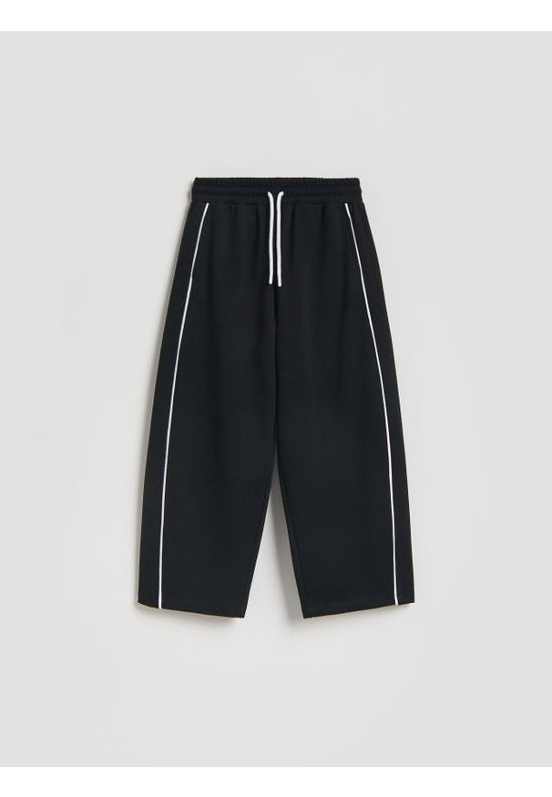 Reserved - Dresy balloons - czarny. Kolor: czarny. Materiał: dresówka