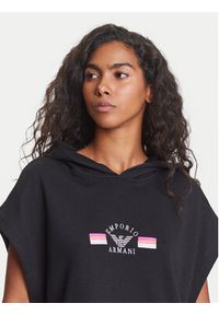 Emporio Armani Underwear Bluza EW000498 AF10882 UC001 Czarny Loose Fit. Kolor: czarny. Materiał: bawełna