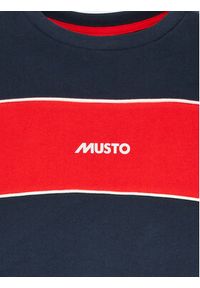 Musto Bluza 64 82457 Granatowy Regular Fit. Kolor: niebieski. Materiał: bawełna #3