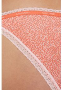Calvin Klein Underwear figi (3-pack) kolor beżowy. Kolor: beżowy. Materiał: materiał, dzianina. Wzór: gładki #6
