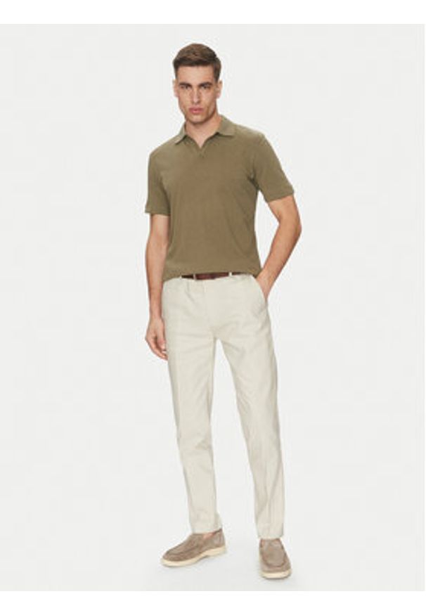 Marc O'Polo Polo M23 2091 53026 Zielony Regular Fit. Typ kołnierza: polo. Kolor: zielony. Materiał: bawełna