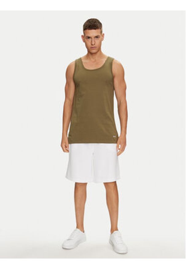 BOSS - Boss Komplet 3 tank topów 50517863 Kolorowy Regular Fit. Materiał: bawełna. Wzór: kolorowy