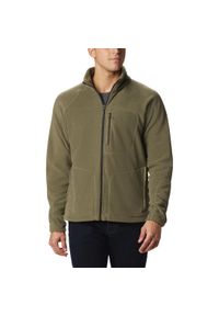 columbia - Bluza sportowa męska Columbia AM3039397. Kolor: zielony. Materiał: polar. Sport: turystyka piesza