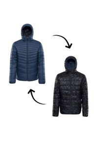 ALPINE PRO - Kurtka męska ocieplana dwustronna Alpine Pro Erom. Kolor: niebieski. Materiał: puch. Sport: turystyka piesza #1
