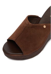 Lasocki Klapki CEO-WI23-LEMONE-04 Brązowy. Kolor: brązowy. Materiał: skóra, zamsz #7