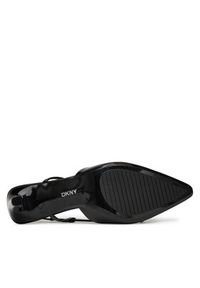 DKNY Sandały K1568500 Czarny. Kolor: czarny. Materiał: skóra