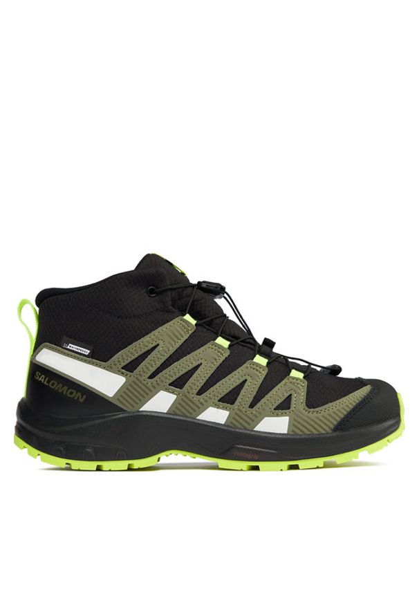 Salomon Trekkingi Xa Pro V8 Mid Climasalomon™ Waterproof L47289400 Czarny. Kolor: czarny. Sport: turystyka piesza