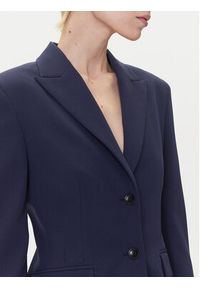 Hugo - HUGO Marynarka Asmalla-1 50533901 Granatowy Slim Fit. Kolor: niebieski. Materiał: syntetyk #4
