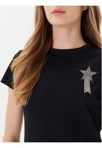 BOSS T-Shirt Endora 50545287 Czarny Regular Fit. Kolor: czarny. Materiał: bawełna
