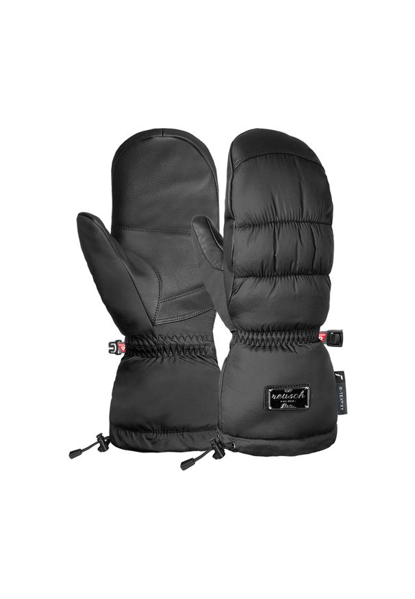 Rękawice damskie Reusch Puffy R-TEX® XT Mitten. Kolor: czarny. Sezon: zima. Sport: narciarstwo