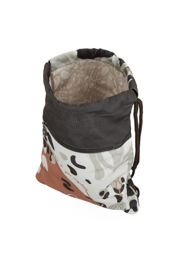 Worek damski Anekke, wykonany z lekkiego materiału tekstylnego pojemny i praktyczny, kolorowy, 42484-004. Wzór: kolorowy. Styl: elegancki, casual