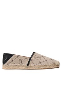 Trussardi Jeans - Trussardi Espadryle 79A00733 Beżowy. Kolor: beżowy. Materiał: materiał