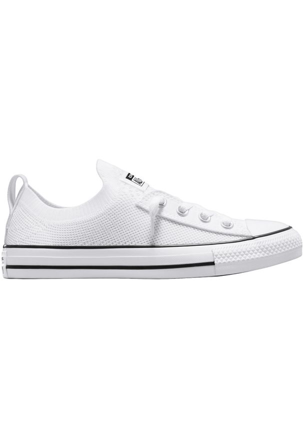 Buty sportowe Converse Chuck Taylor All Star Shoreline Knit. Kolor: biały. Materiał: materiał. Model: Converse All Star. Sport: skateboard