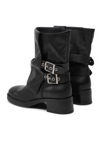 Steve Madden Botki Bonfire SM11003415 Czarny. Kolor: czarny. Materiał: skóra #3