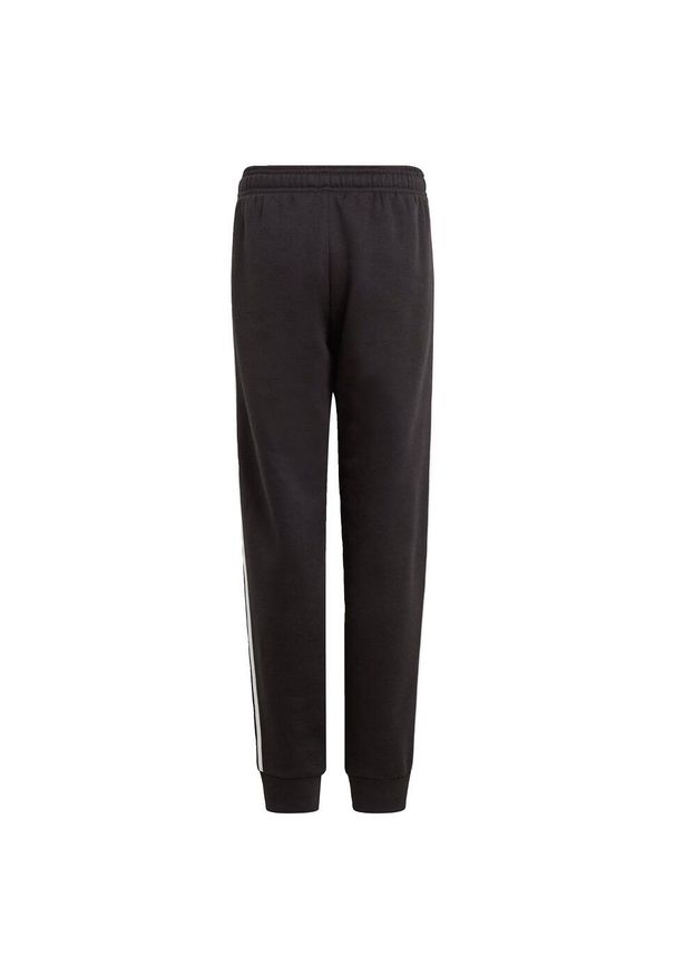 Adidas - Spodnie dla dzieci adidas Essentials 3 Stripes Pant czarne GQ8897. Kolor: biały, wielokolorowy, czarny