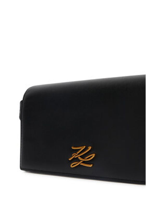 Karl Lagerfeld - KARL LAGERFELD Torebka B2W30268 Czarny. Kolor: czarny. Materiał: skórzane