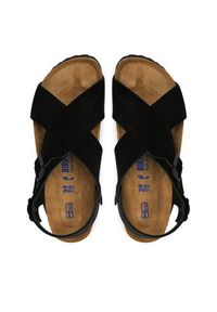 Birkenstock Sandały Tulum SFB 1029779 Czarny. Kolor: czarny. Materiał: zamsz, skóra #5