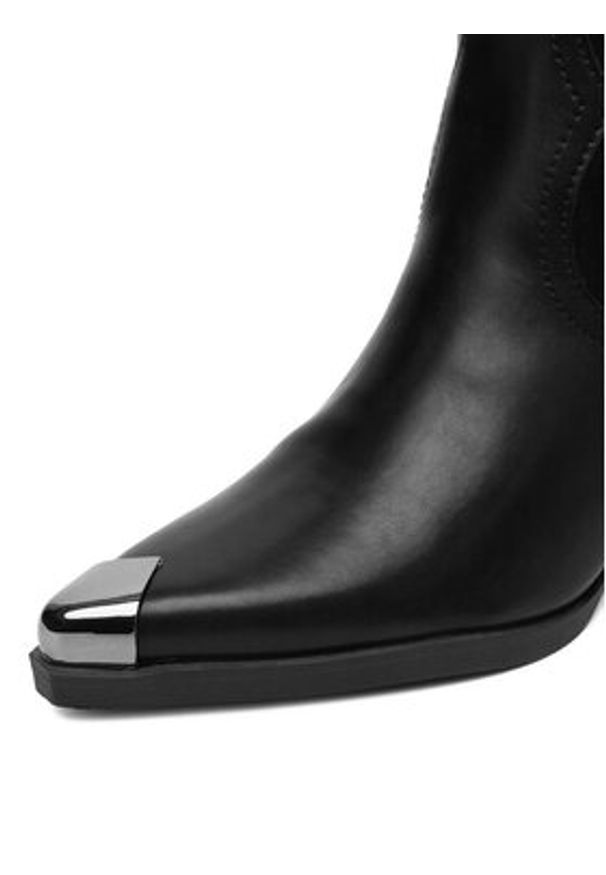 DeeZee Kowbojki BZRB0184-24 Czarny. Kolor: czarny. Materiał: materiał, syntetyk