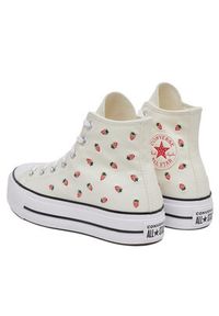 Converse Trampki Chuck Taylor All Star Lift A14934C Écru. Materiał: materiał #5