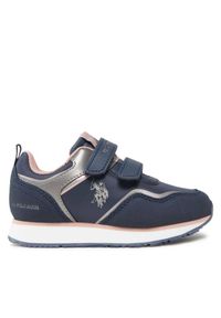 Sneakersy U.S. Polo Assn.. Kolor: niebieski