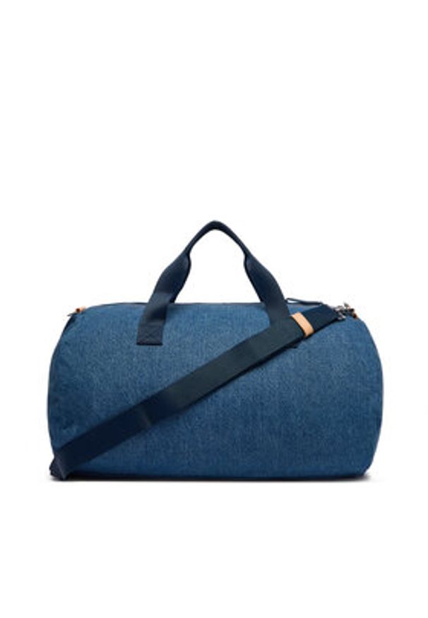 Tommy Jeans Torba Archive Denim Duffle AM0AM13813 Niebieski. Kolor: niebieski. Materiał: materiał