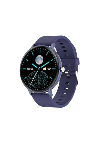 TRACER - Smartwatch Tracer TW10 Granatowy (TRAFON47131). Rodzaj zegarka: smartwatch. Kolor: niebieski