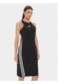 Adidas - adidas Sukienka codzienna Future Icons 3-Stripes IP1575 Czarny Regular Fit. Okazja: na co dzień. Kolor: czarny. Materiał: bawełna. Typ sukienki: proste. Styl: casual
