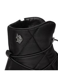 U.S. Polo Assn. Botki BRUNA011 Czarny. Kolor: czarny. Materiał: materiał