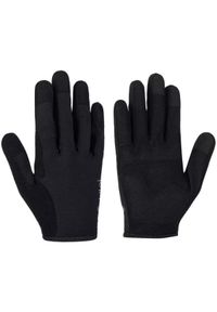 Rękawiczki rowerowe unisex Kilpi FINGERS-U. Kolor: czarny. Materiał: nylon