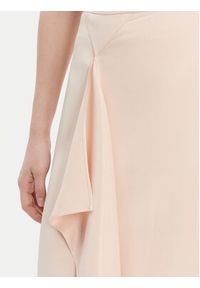 BOSS Spódnica midi Vemuth 50552076 Różowy Regular Fit. Kolor: różowy. Materiał: wiskoza #5