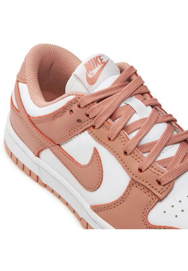Nike Sneakersy Dunk Low DD1503 118 Biały. Kolor: biały. Materiał: skóra