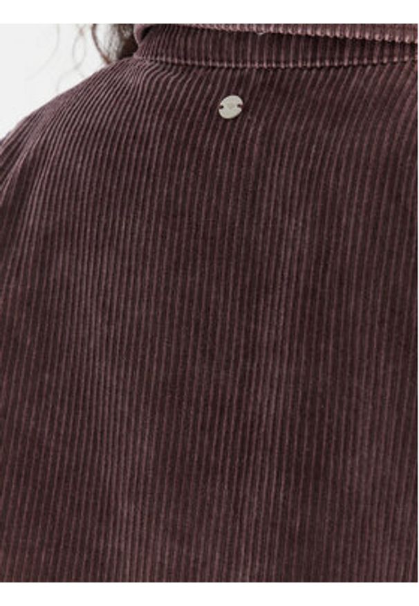 Roxy Koszula Kick Back Washed Cord ERJWT03697 Fioletowy Regular Fit. Kolor: fioletowy. Materiał: bawełna