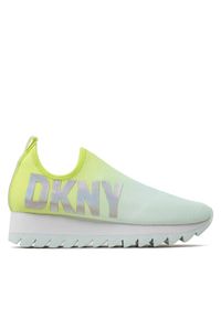 DKNY Sneakersy Azer K4273491 Zielony. Kolor: zielony. Materiał: materiał