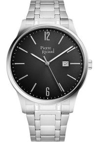Zegarek Pierre Ricaud Zegarek męski Pierre Ricaud P97241.5156Q srebrny. Kolor: srebrny #1