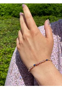 Brazi Druse Jewelry - Bransoletka Perły i Lapis Lazuli. Materiał: srebrne. Kamień szlachetny: lapis lazuli, perła #2