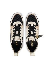 Replay - REPLAY Sneakersy GWS9H .000.C0015L Kolorowy. Materiał: skóra. Wzór: kolorowy
