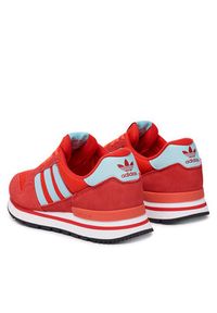 Adidas - adidas Sneakersy ZX 500 RS KI1529 Czerwony. Kolor: czerwony. Materiał: skóra, zamsz. Model: Adidas ZX #6