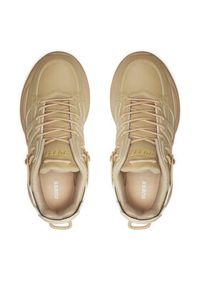 Guess Sneakersy Belluna FLTBEL LEL12 Beżowy. Kolor: beżowy. Materiał: skóra